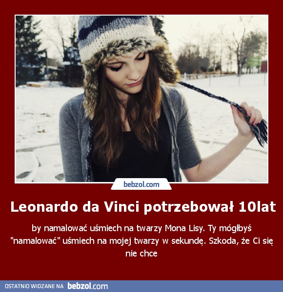 Leonardo da Vinci potrzebował 10lat