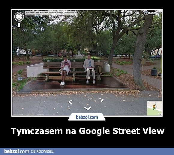 Tymczasem na Google Street View