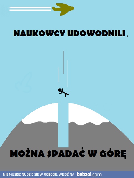 Spadanie w górę