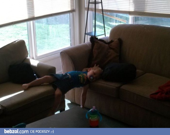 Zmęczenie go dopadło