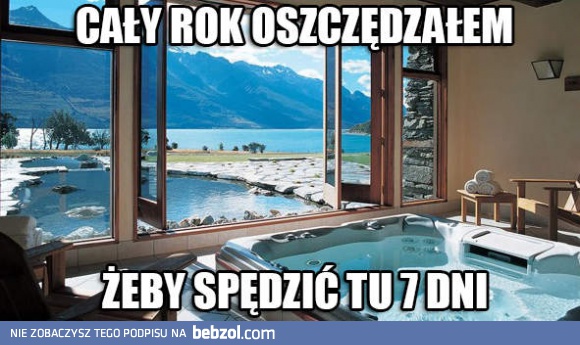 Cały rok oszczędzania