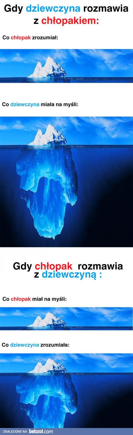 Gdy chłopak rozmawia z dziewczyną
