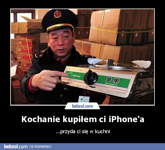 Kochanie kupiłem ci iPhone'a