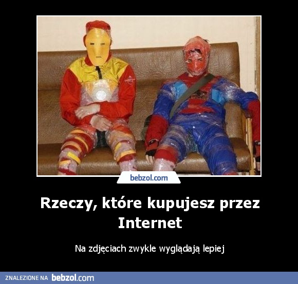 Rzeczy, które kupujesz przez Internet