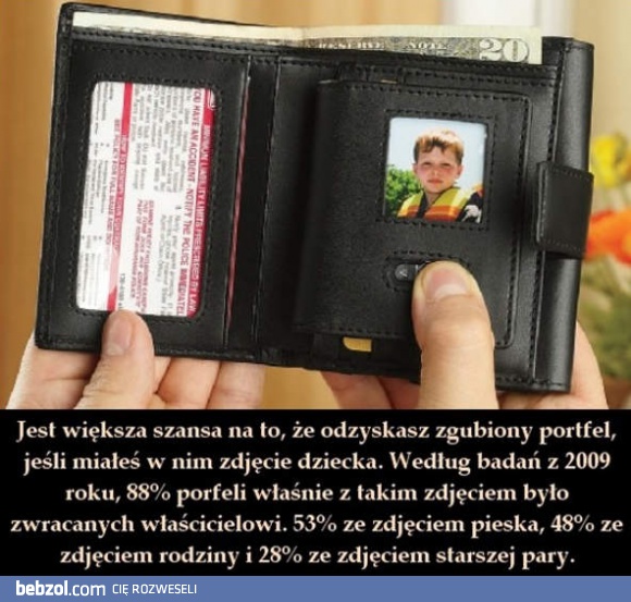 Sposób na odzyskanie portfela