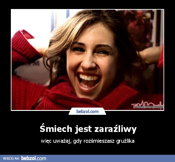Śmiech jest zaraźliwy