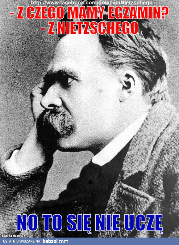 Z czego mamy egzamin?