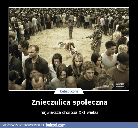 Znieczulica społeczna