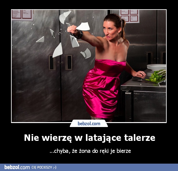 Nie wierzę w latające talerze