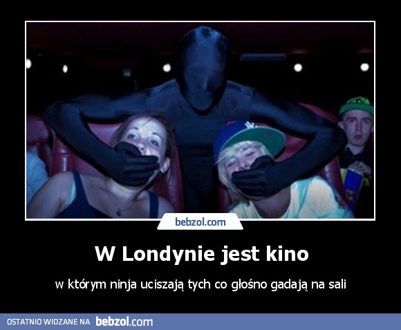 W Londynie jest kino