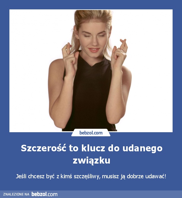 Szczerość to klucz do udanego związku