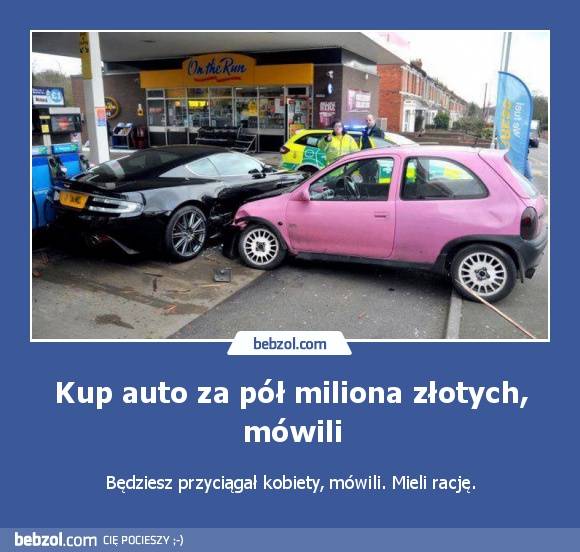Kup auto za pół miliona złotych, mówili