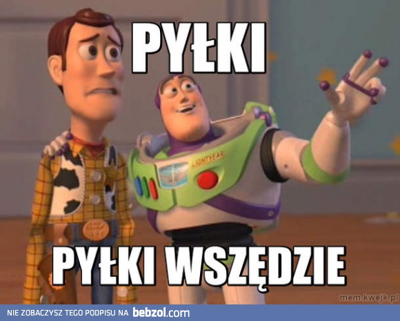 Przeklęte pyłki!