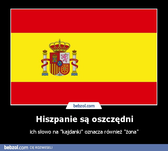 Hiszpanie są oszczędni