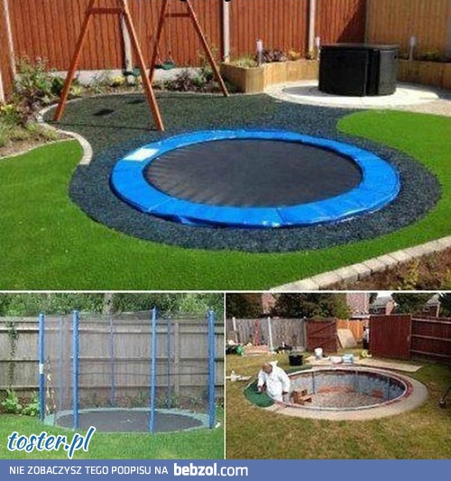Pomysł na trampolinę