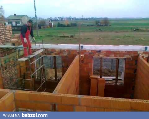 Polscy murarze w akcji