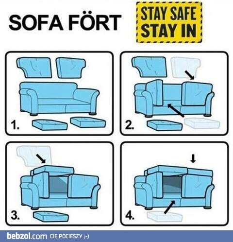Fort z sofy