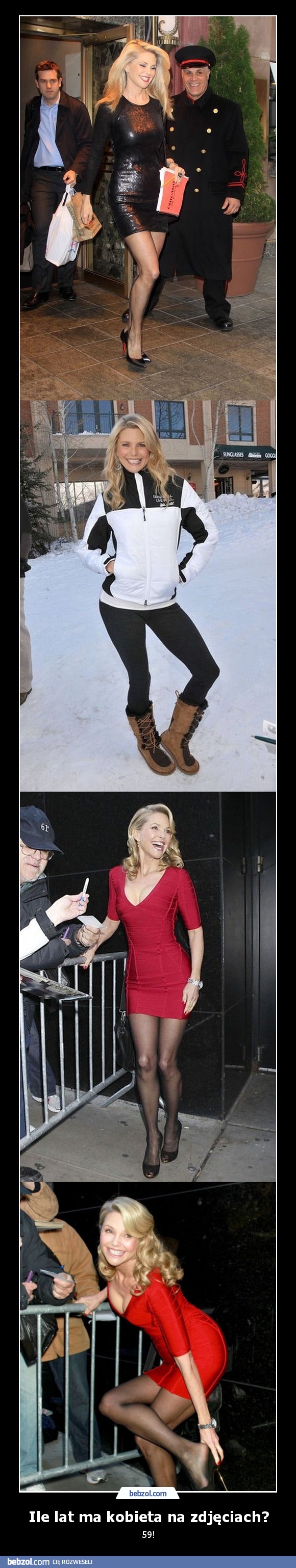 Ile lat ma kobieta na zdjęciach?