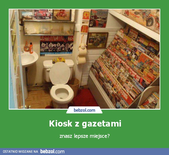 Kiosk z gazetami