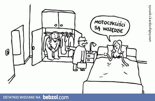 Motocykliści są wszędzie