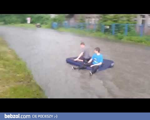 Efekt nawałnicy w Skarżysku