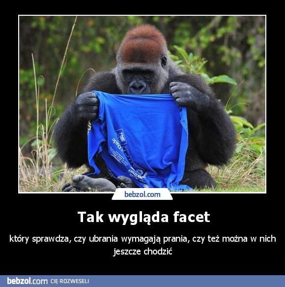 Tak wygląda facet