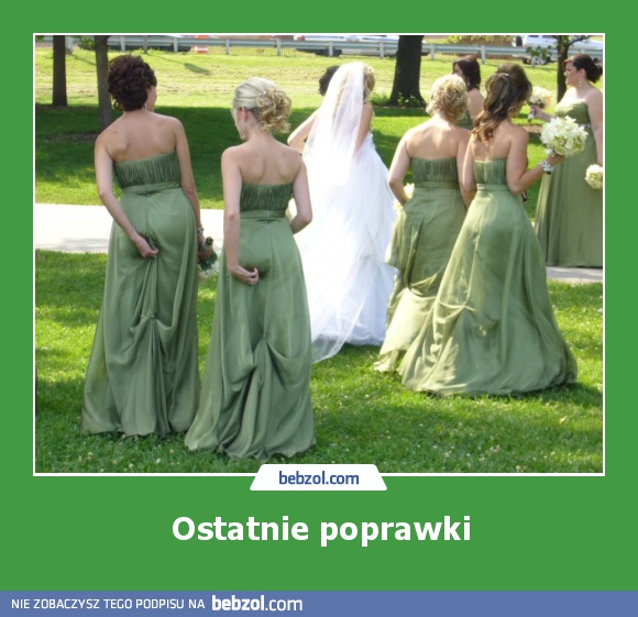 Ostatnie poprawki