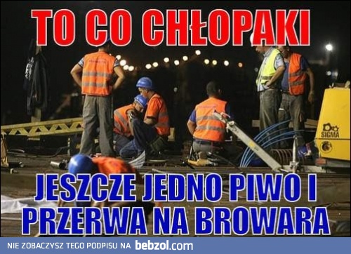 Tymczasem na polskiej budowie