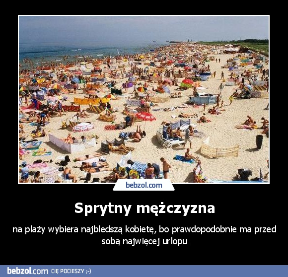 Sprytny mężczyzna