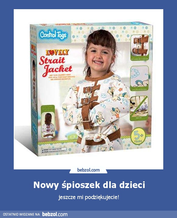 Nowy śpioszek dla dzieci