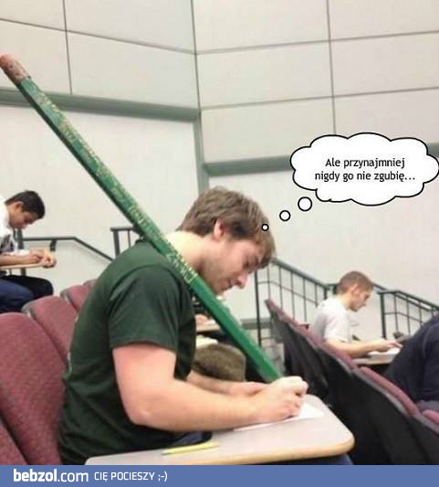 Bardzo praktyczny ołówek