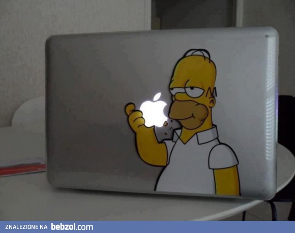 Świetna ozdoba na MacBooka