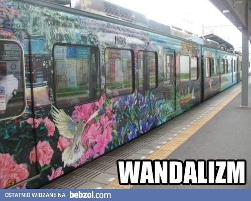 Wandalizm w najgorszej postaci
