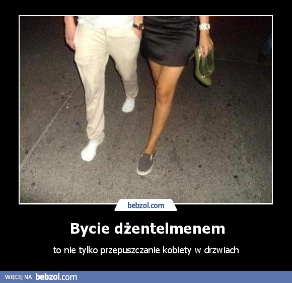 Bycie dżentelmenem
