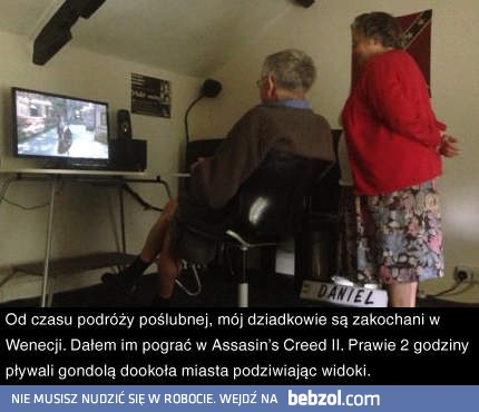 Dziadkowie i ich Wenecja