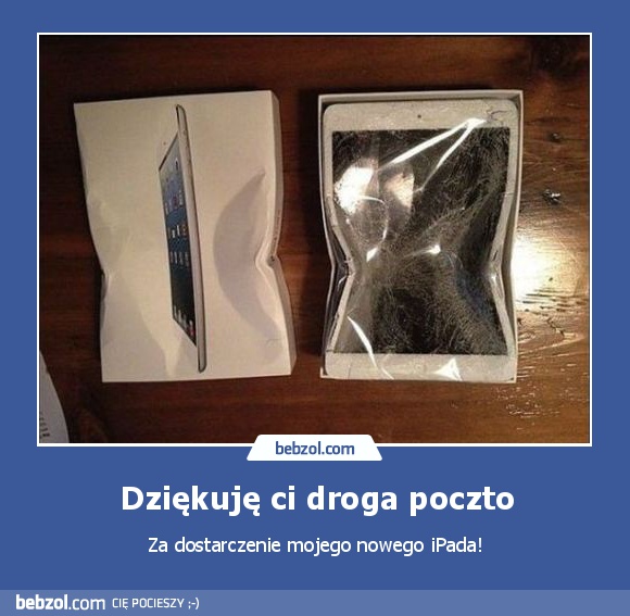 Dziękuję ci droga poczto
