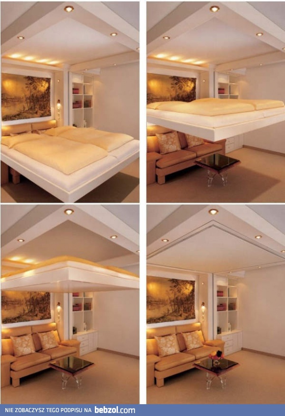 Nieco inne rozkładane łóżko