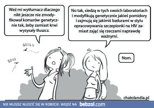 Komary wysysające tłuszcz