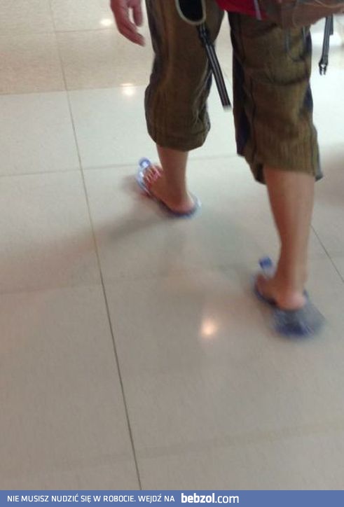 Klapki własnej roboty