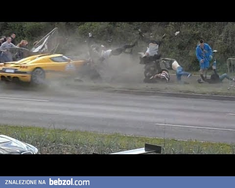 Wypadek Podczas Gran Turismo Polska 2013