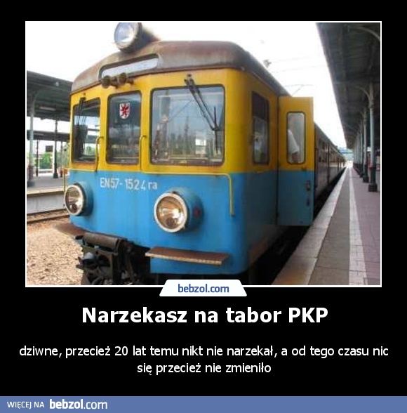 Narzekasz na tabor PKP