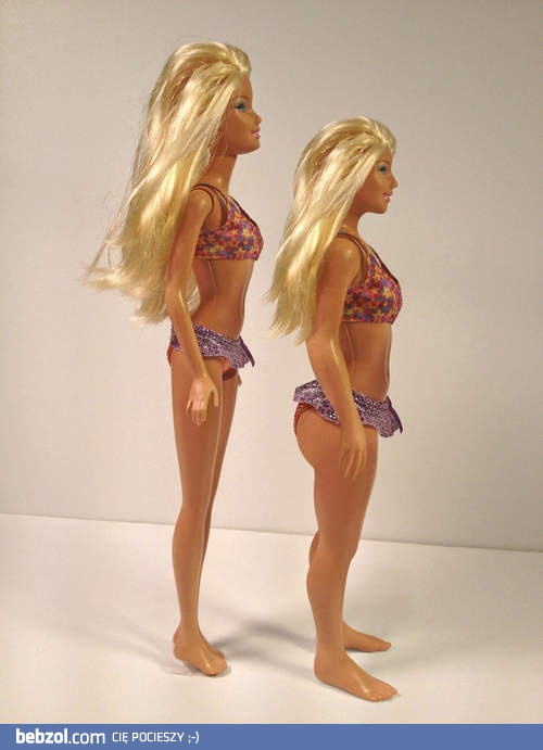Lalka Barbie z realnymi wymiarami