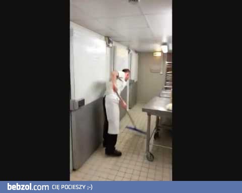 Łatwoprzestraszalny kucharz