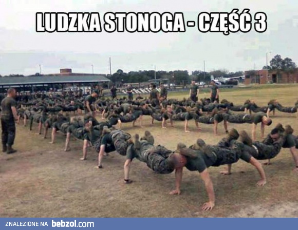 Ludzka stonoga, historia prawdziwa