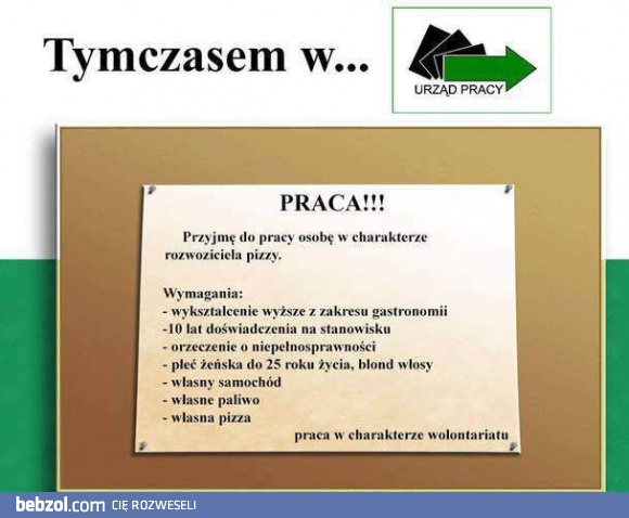 Tymczasem w Urzędzie Pracy