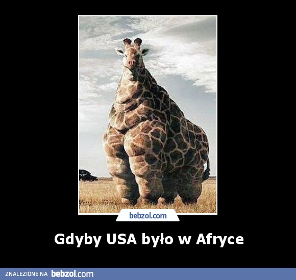 Gdyby USA było w Afryce