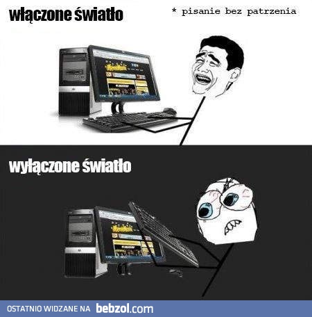 Pisanie na klawiaturze