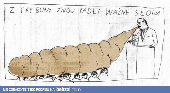 Z trybuny padły ważne słowa