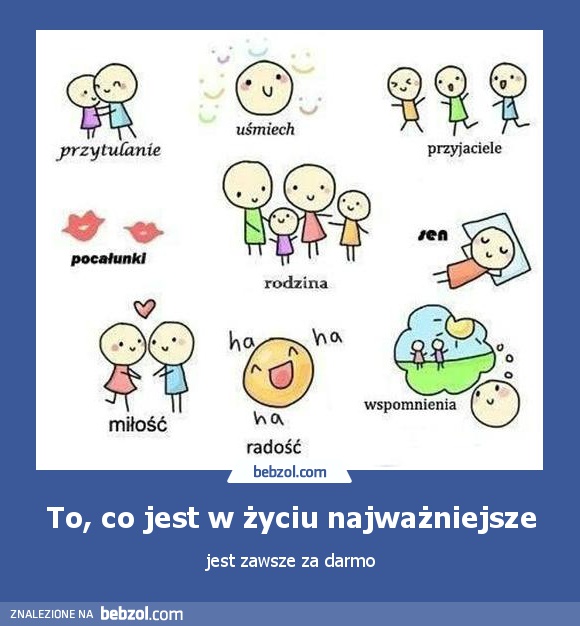 To, co jest w życiu najważniejsze
