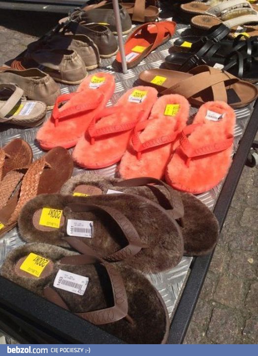 Klapki na chłodniejsze wieczory